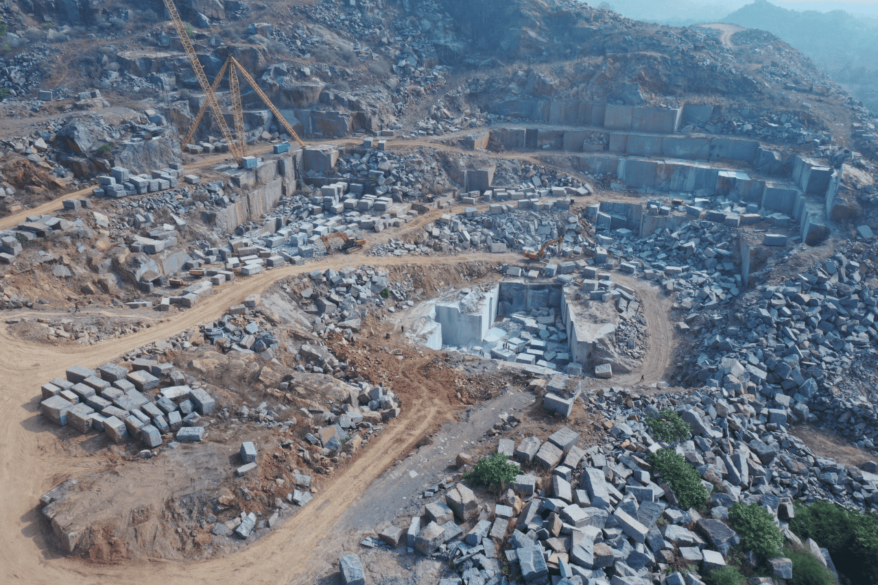 Designer Rocks quarrying operations